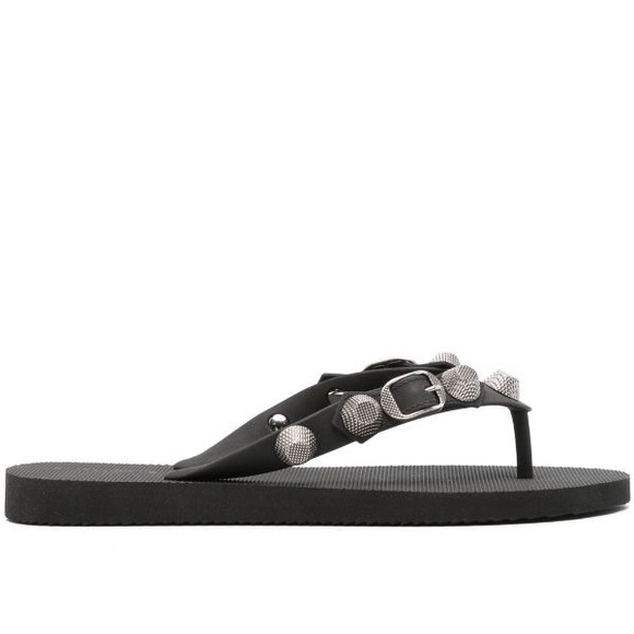 Balenciaga Cagole studded flip flops almost new great condition! - Picture 2 of 7